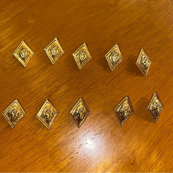 10 Thistle Highland Dancing Costume Buttons. - Picture 2 of 4